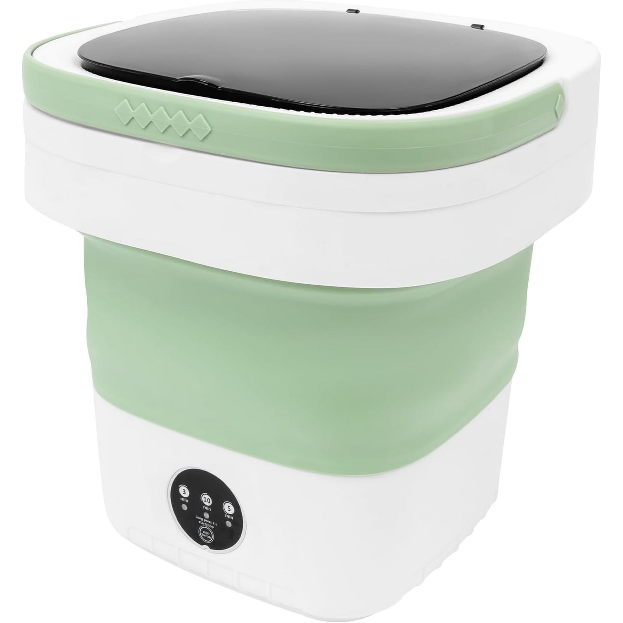 Miumaeov VMini Foldable Washing Machine,12L Upgraded Portable washing machine, small washer for Underwear or Small Items, Apartment, Dorm