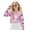 Axolotl Cherry Blossom, variant on Xoenoiee Ghost Book Print Girls Crop Tops Oversized Crewneck Long Sleeve Sweatshirts Kids Fashion Drop Shoulder Pullover, 5-6 Years