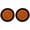 2x Amber, variant on 4" Round Amber LED Trailer Tail 18 LED Stop Turn Signal Marker Lights 10x Amber