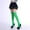 Green, variant on Women's Top Black Thigh High Sheer Stockings,Solid Hue Long stockings for women