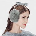 thumbnail image 5 of Girl Ski Adjustable Ear Covers for Cute Bow Ear Warmer Outdoor Earmuff Women Winter Earmuffs, 5 of 5