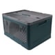thumbnail image 2 of Caja de almacenamiento plegable para exteriores, contenedor de almacenamiento plegable de plástico con tapa, caja de almacenamiento plegable, funcionamiento suave, 2 of 12