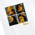 thumbnail image 3 of The Beatles - Band Members Blocks - Women's Short Sleeve Graphic T-Shirt, 3 of 6