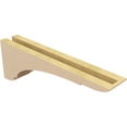 thumbnail image 5 of 3"W x 18"D x 6"H Thin Olympic Rough Cedar Woodgrain TimberThane Corbel, Primed Tan, 5 of 6