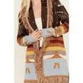 thumbnail image 3 of Idyllwind Women's Desert Nights Cardigan Brown   US, 3 of 4