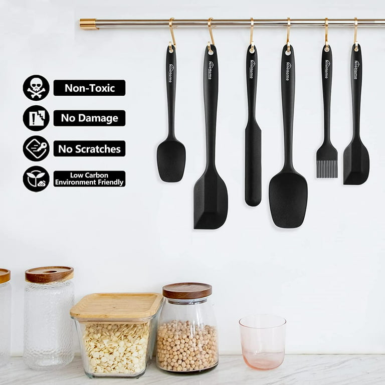 Food Grade Silicone Spatulas Kitchen Utensils for Baking Cooking