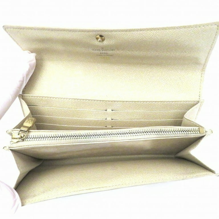 Louis Vuitton, Bags, Authentic Louis Vuitton Damier Azur Sarah Long  Bifold Wallet W Crossbody Chain