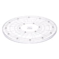 thumbnail image 1 of Base giratoria de 12 pulgadas con soporte de bola de acero Lazy Susan transparente 1 paquete, 1 of 5