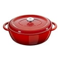 thumbnail image 1 of ZWILLING Twin Specials 4.4 L Cast Iron Oval Cocotte, Red, 1 of 1