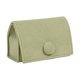 thumbnail image 2 of Mini caja de terciopelo para anillos, joyas, pendientes, collares, almacenamiento con botón a presión, compacta para mujeres y niñas, bolsa de joyería Verde, 2 of 8