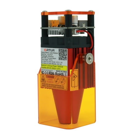 

Anself Engrave Module for ORTUR LU2-4-LF 24V Upgrade 5W Fixed Focus Engraver Machine with Air Assist