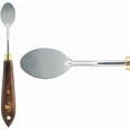 thumbnail image 2 of Creative Mark Stainless Steel Palette Knife Painting Tools - Paint Palette with Wooden Handle - Variety of Shapes and Sizes - 35T, 1-1/4 in, 2 of 2