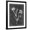 Black Frame, variant on Art.com Slate Floral IV Art Print by Ethan Harper, 12" x 16"