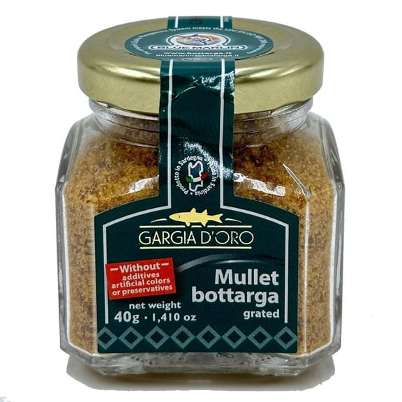 Blue Marlin Bottarga Mullet Roe Grated 1.4 oz Jar