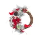 thumbnail image 5 of Corona de Navidad artificial, guirnalda de Navidad, decoración navideña, corona de puerta delantera para chimenea, decoración interior y exterior, 5 of 8