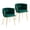 Green, variant on MOONMISS Dining Chairs Set of 6 with Metal Legs for Kitchen Dinning Room,Navy Blue