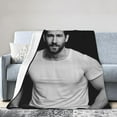 thumbnail image 5 of Ryan Reynolds Blanket Anti-Pilling Throw Blanket Plush Blanket Lightweight & Ultra-Soft, Warm & Comfy Flannel Fleece Blanket for Couch, Bed, Sofa, 60x80, 5 of 6