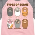 thumbnail image 3 of Instant Message - Types Of Cat Beans - Toddler & Youth Girls Raglan Graphic T-Shirt, 3 of 6
