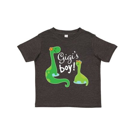 

Inktastic Gigi Boy Grandson Dinosaur Gift Toddler Boy Girl T-Shirt