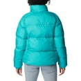 thumbnail image 2 of Columbia Women's Puffect Jacket, Bright Aqua, Medium, 2 of 9