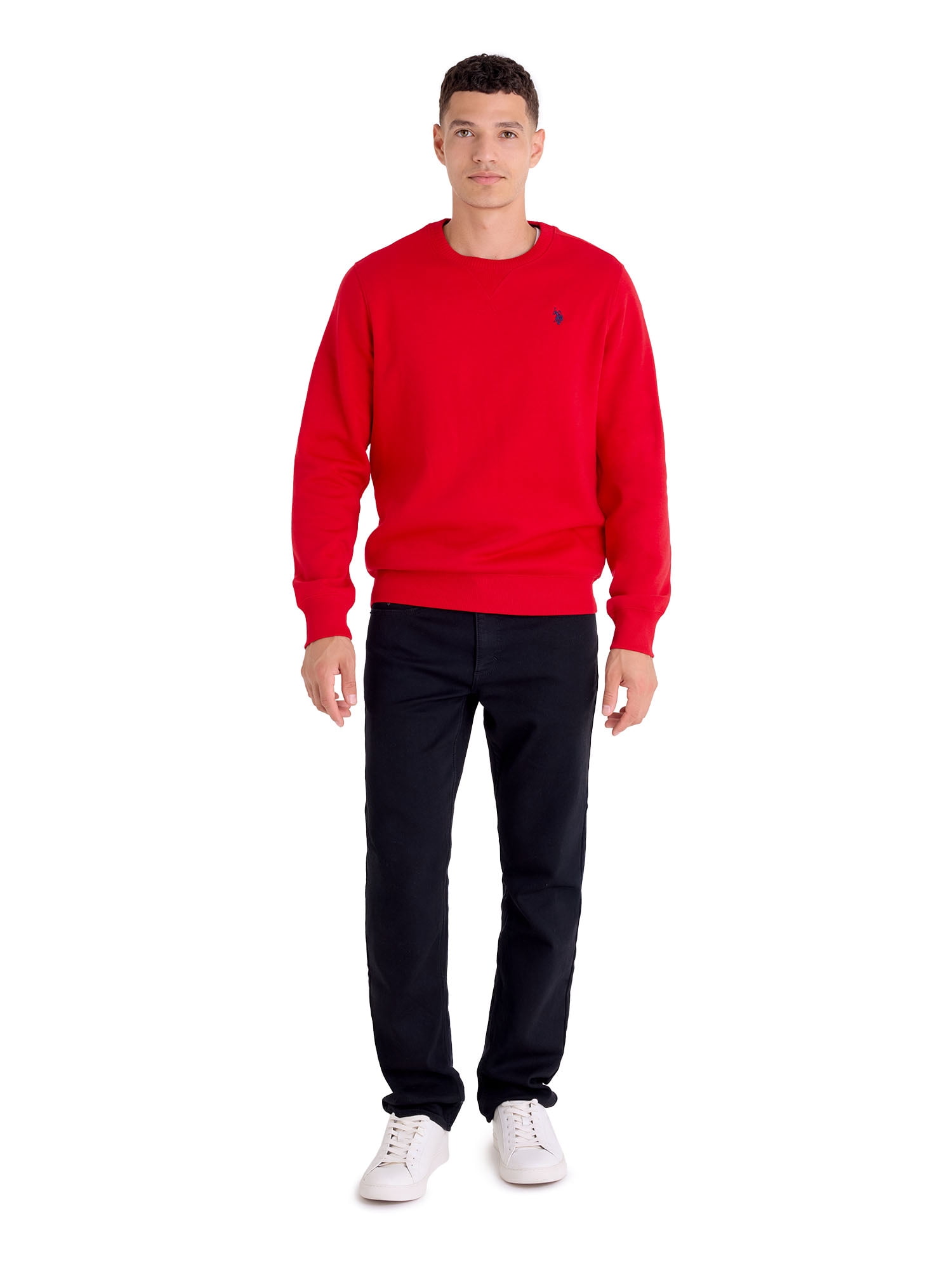 U.S. Polo Assn. Men's Crewneck Fleece Sweatshirt