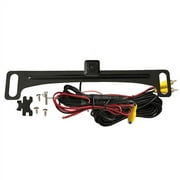 Voxx ACAM4 HD Wide Angle License Plate Mounted Car/Truck Backup Camera w Bracket