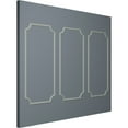 thumbnail image 6 of Ekena Millwork 31"W x 62"H Reeded Acanthus Leaf Panel Moulding Kit (Triple Panel), 6 of 10