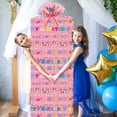 thumbnail image 5 of 2 Pcs 80 x 60 in Jumbo Birthdays Gift Bags for Giant Present Extra Large Plastic Oversized Bike Birthdays Wrapping Bag for Baby Shower Party Favors(Pink), 5 of 6