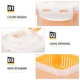 thumbnail image 3 of Laundry Detergent Holder Lidded Laundry Powder Box Laundry Soap Container for Home Dorm, 3 of 7
