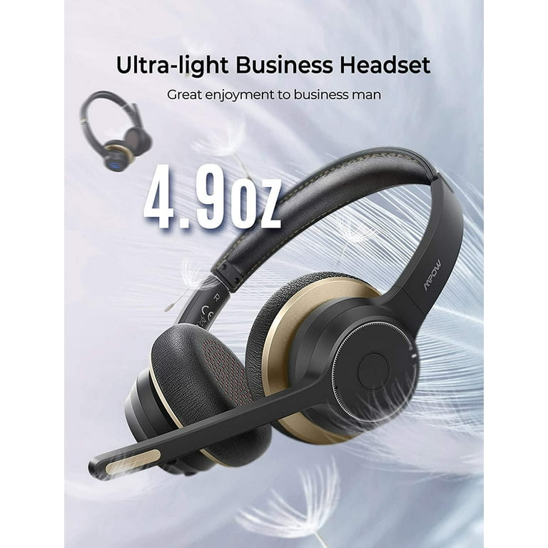Mpow Trucker Noise Cancelling Headsets HC5 with Mic Wireless for