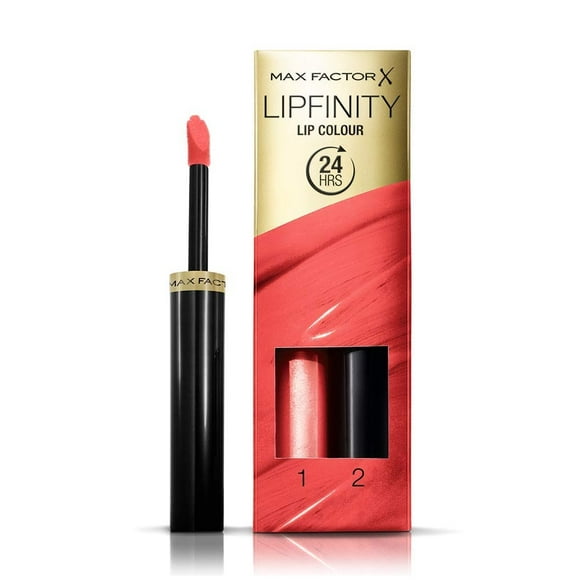 Max Factor Lasting LipFinity Lip Colour, Long Lasting Lipstick Lipstain, 146 Just Bewitching