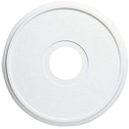 Westinghouse Lighting 77035 7703500 Lighting Ceiling Medallions, Molded Plastic, 16 Inch Dia, 15-3/4", White Finish