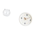 thumbnail image 5 of Desktop Aquarium Tank Wall Clock Fish Bowl Vase PP Material Living Room Office Decor for Modern Homes, 5 of 8