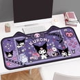 thumbnail image 2 of Sanrio Kuromi-alfombrilla de ratón gruesa Mymelody para mujer, alfombrilla de ratón extragrande con personaje de dibujos animados, alfombrilla de ratón encantadora, alfombrilla de teclado de mesa, 2 of 4