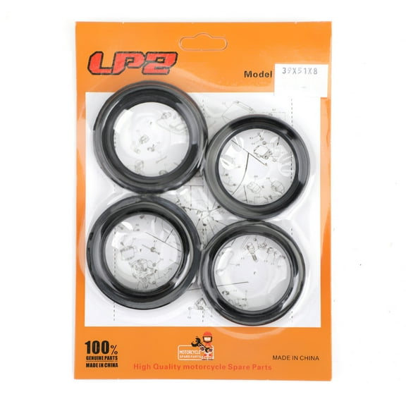Fork Seal Dust Kit for Honda NV400 VT600C Shadow CB700SC Nighthawk 51490-MR1-671