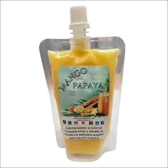 Mango Papaya Squeezable Wax Melt (4Ounces)