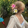 thumbnail image 2 of 6pcs hawaiian sweet flower hair clips blomma, 2 of 5