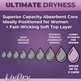 thumbnail image 2 of Pañales para adultos LivDry XL Ultimate Max Absorbency para mujer x44, 2 of 8
