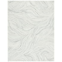SAFAVIEH Metro MET505G Handmade Ivory / Silver Rug