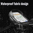 thumbnail image 3 of Bolsa impermeable de EVA TPU para el marco delantero de la bicicleta para teléfonos de menos de 6.5, 3 of 5