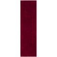thumbnail image 4 of SAFAVIEH Luxe Paxton Solid Plush Polyester Shag Area Rug, Red, 8' x 10', 4 of 5
