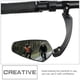 thumbnail image 2 of GOOHOCHY 1pc Bike Use el espejo de la bicicleta giratoria giratoria de 360 ​​grados Retrovisor Retrovisor Retrovisor (izquierda), 2 of 7
