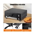 thumbnail image 5 of Electric Pizza Oven,Commercial Pizza Oven Countertop,Home kitchen Stainless Steel Electric Pizza Oven, Indoor Pizza Maker with Crumb Tray, Timer, Single Deck Layer Pizza Cooker for Restaurant, 5 of 7