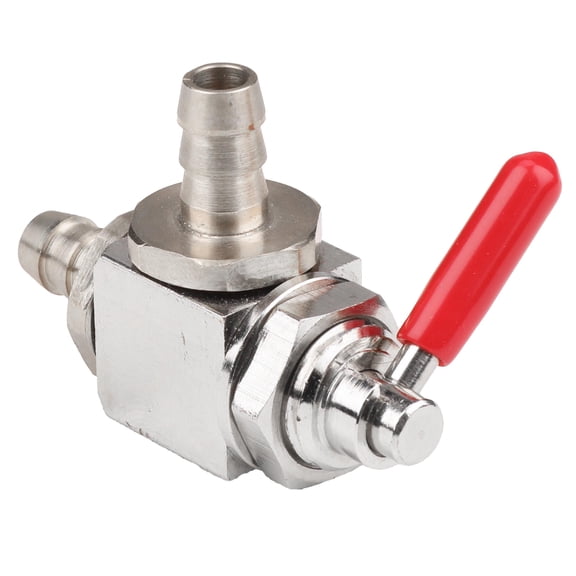 Fuel Helmets 1/4 inch 90 degree shut off valve