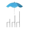 thumbnail image 1 of koolsoo Plant Umbrella Canopy Versatile Sunblock Sturdy with Stake for Potted Plants Blue, 1 of 9