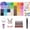 28Color, variant on 24 Colors Resin Rhinestones for Bedazzling Kit,24000 PCS Multicolor 3mm Flatback Gems,Jelly Rhinestone Bedazzled Kits with 4 B7000 Glue for Crafts,Diy Bedazzle Bedazzler Kit for Diamond Art Nail Art