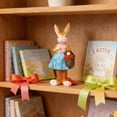 thumbnail image 5 of Horivan Easter Bunny Resin Ornament, Hand Painted Home Decor for Spring Holiday, Durable Resin Figurine, Mantel Shelf Centerpiece, Unique Easter Gift Idea, 5 of 6