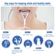 thumbnail image 5 of 2 uds raspador de lengua limpiador de lengua bucal limpieza de lengua TFixol Natural, 5 of 7