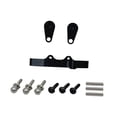 thumbnail image 1 of Milaget RC Steering Components Professional RC Car Parts for Wltoys Crawler Vehicles Black Silver, 1 of 9