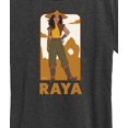 thumbnail image 3 of Disney Princess - Raya Full Body Portrait - Women's Short Sleeve Graphic T-Shirt, 3 of 5